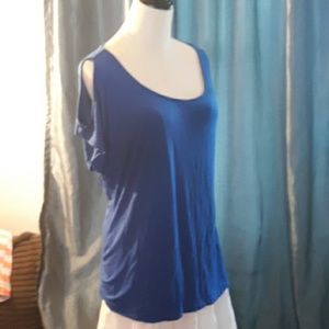 🥳Tahari blue top